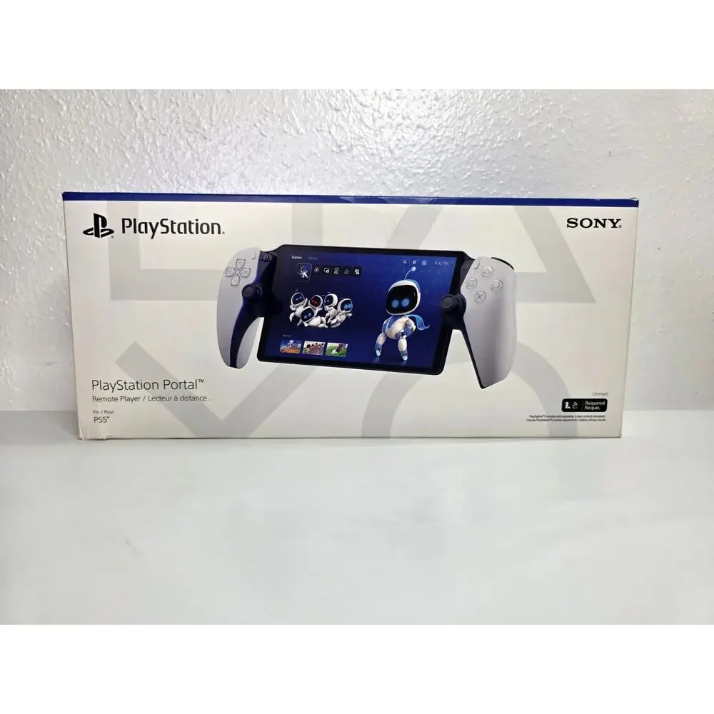 PlayStation Portal Remote Player Handheld Portable Console in White For PS5 PS4